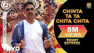 Chinta Ta Ta Chita Chita Lyric  Rowdy RathoreAkshayKareenaMika SinghSajid Wajid [upl. by Ialda]