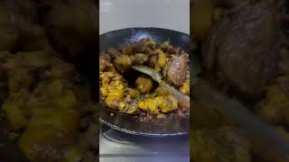 गीरीराज भालेको मासु गाउले तरीकाले भुट्दै🤤Subscribe my channel 👉sabichamling vlogs [upl. by Hadihahs]