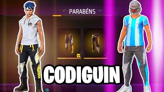 CODIGUIN INFINITO da Calça Angelical AMARELA no Free fire [upl. by Ario]