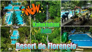 Waterfalls and Resort in 1 place😱🥶  Kaluktuban Falls 💦 Resort de Florencio 📌Lundag Merida Leyte [upl. by Ellemac]