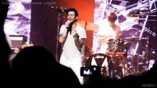 Maroon 5 Stereo Hearts 20120914 Busan Concert [upl. by Behre126]