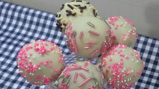 أحلى بوب كيك بأسهل طريقة لأطفالنا الحلوين من مطبخ سلسبيل  Recette pop cake facile [upl. by Amelita746]