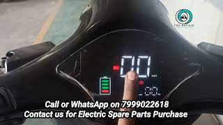 How to Reset Odometer  How to Reset Electric Scooter Digital Meter ev ebike mobility ecycle [upl. by Liddle]