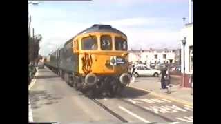 33116 on the Ocean Liner Express to Weymouth Quay 05061994 Part 1 of 4 [upl. by Eltsirhc]