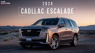 2024 Cadillac Escalade  The Ultimate Luxury SUV [upl. by Annayak]