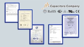 jb Capacitors Company VDE UL ISO CE Certifications [upl. by Bolen]