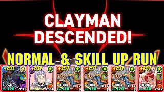 PAD Clayman Descended ampSkill Up Run  Shiva Dragon [upl. by Aihsiek]