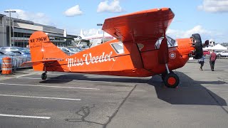 Display of World Flight Aircraft at the Museum of Flight [upl. by Bravin]