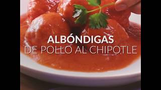 Albóndigas de pollo al chipotle [upl. by Leela]