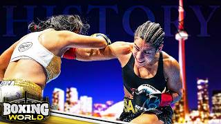 Sara Haghighatjoo Going For History  Feature amp Boxing Highlights [upl. by Elleiad578]