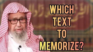 Best text to memorizeHanbali Sh Salih Al Fawzan [upl. by Sonitnatsnok301]