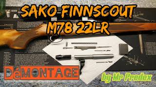 Tuto  Sako Finnscout M78 démontage [upl. by Kcirdahc555]