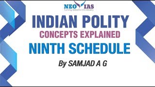 NINTH SCHEDULE amp I R COELHO CASE  INDIAN POLITY CONCEPTS EXPLAINED  Ekam IAS [upl. by Suiramad]