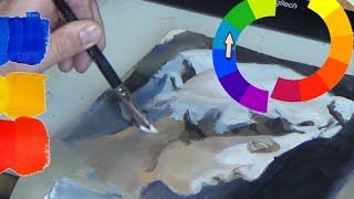 Warme en koele kleuren schilderles acrylverf voor beginners [upl. by Dexter296]