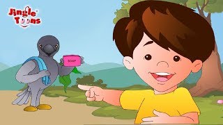 चलो नहाने Bath Song  Chanda Mama Ki School  Hindi Song By Jingle Toons [upl. by Valenta]