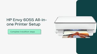 HP Envy 6055 Allinone Printer Unboxing  Wireless Setup  Ink Installation  Software install [upl. by Peonir]