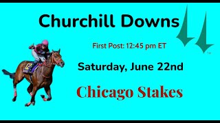 Churchill Downs Saturday 62224 Selections  Full Card [upl. by Berlauda549]