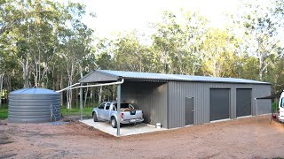 Building a new quotSteel Kit Shedquot Workshop  Forme Industrious [upl. by Palm]