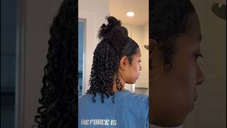 EASY NATURAL HAIRSTYLE😍 [upl. by Addison]