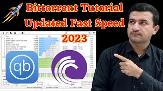 how to make qbittorrent download faster 2023 bittorrent download speed increase qbittorrent tutorial [upl. by Sarita]