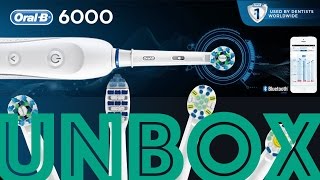 UNBOXING 🖌 OralB Pro 6000 Smart Electric Toothbrush [upl. by Egide]