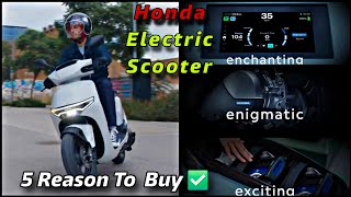 Honda ACTIVA Electric Scooter  2 Removable Battery  1st Time in INDIA 🇳🇪 [upl. by Reviere]