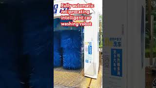 Fully automatic reciprocating intelligent car washing robot carwashing buswash [upl. by Dareece947]