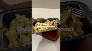 Easy baked cheese cauliflower Oh yummmsss more cheese food cooking recipe [upl. by Tsyhtema]