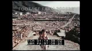 Hiroshima Nagasaki aftermath footage 20052204mp4  Footage Farm [upl. by Demahom]