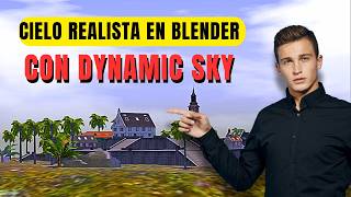 Cómo Crear un Cielo Realista en Blender con Dynamic Sky  Tutorial Completo [upl. by Purvis]