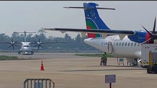 coxs bazar airport runway  কক্সবাজার বিমানবন্দর [upl. by Wakerly]