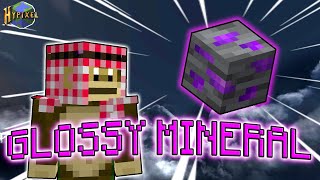 The GLOSSY MINERAL TALISMAN  Hypixel Skyblock SB Ep 113 [upl. by Htenywg]