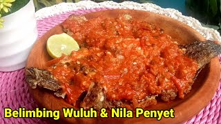 sambal belimbing wuluh ikan nila penyet resepsambalulek olahanikannila [upl. by Lyrahc]