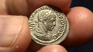 Elagabalus denarius RIC 107 [upl. by Joscelin]