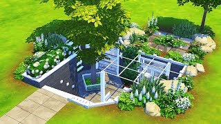 TINY UNDERGROUND HOUSE 🌿  The Sims 4  Speed Build [upl. by Baggott]