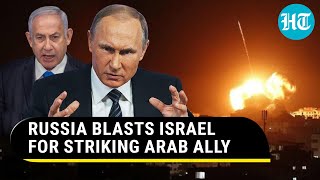 Russias Fiery Attack On Israel After Tel Avivs Missile Attack On Moscows Arab Ally  Watch [upl. by Rehotsirk198]