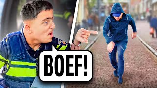 POLITIEAGENT SALAHEDDINE PAKT EEN BOEF 😱🚨 [upl. by Demetre]