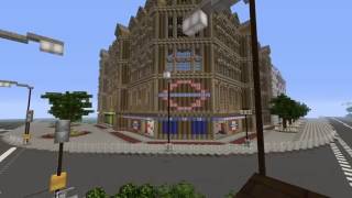 MINECRAFT LONDON UNDERGROUND TUBE STATION AND TUBE TRAIN [upl. by Rafaello214]