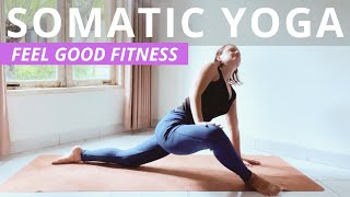 Full Body Somatic Yoga Workout  Stretch and Mobilise  15 Min  Jaz Pilates ✨ [upl. by Wernher]