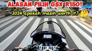 🔴ALASAN PILIH SUZUKI GSX R150❗2024 APAKAH MASIH WORTH IT❓ review gsx150 [upl. by Ott]