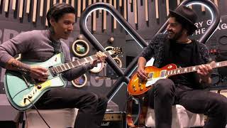 Rivolta Mondata Baritone VII demo with RJ Ronquillo and Art Menezes at NAMM 2020 Part 2 [upl. by Granville]