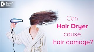 Can daily use of hair dryer cause hair damage  Dr Rasya Dixit [upl. by Hester820]