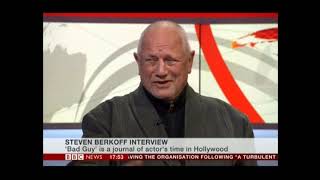 Steven Berkoff Interview [upl. by Gnouhp]