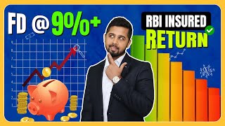 How to get highest FD rate in India  9  RBI insured return with calculation [upl. by Leinaj]