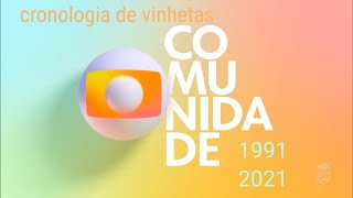 Vinhetas quotGlobo Comunidadequot 1991  2021 [upl. by Biancha]