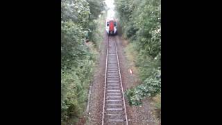 Class 197 passing under camera  walestrainspotting class197 train transportforwales cymru gb [upl. by Moazami]