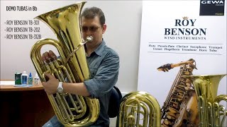 Roy Benson  tubas test [upl. by Atilehs]