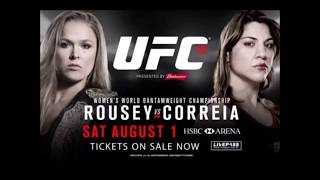 UFC 190 Ronda Rousey vs Bethe Correia KNOCKOUT COLD Full fight review BEST FIGHTER [upl. by Lamp]