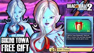 HOW TO UNLOCK NEW SWIMSUIT TOWA COSTUME GIFT EVENT QUICK amp EASY Dragon Ball Xenoverse 2 Gameplay [upl. by Serena]