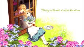 Vietsub Sekibetsu no Himawari  惜別の向日葵  Kagamine RinLen  Vocaloid [upl. by Lacombe]